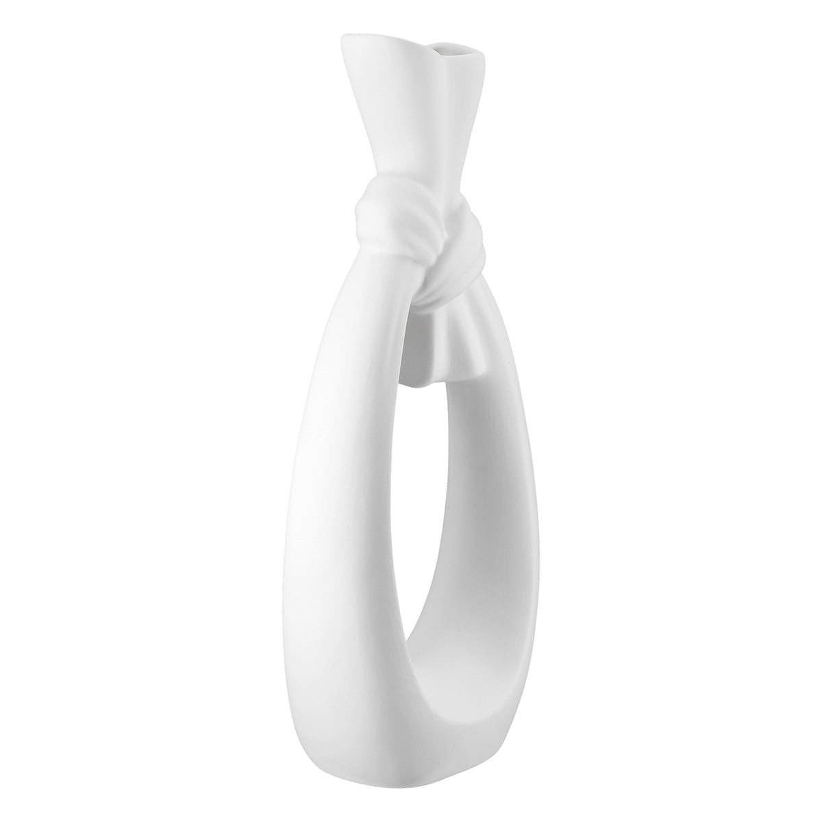 Loop Vaas Zwart-Wit 40 cm