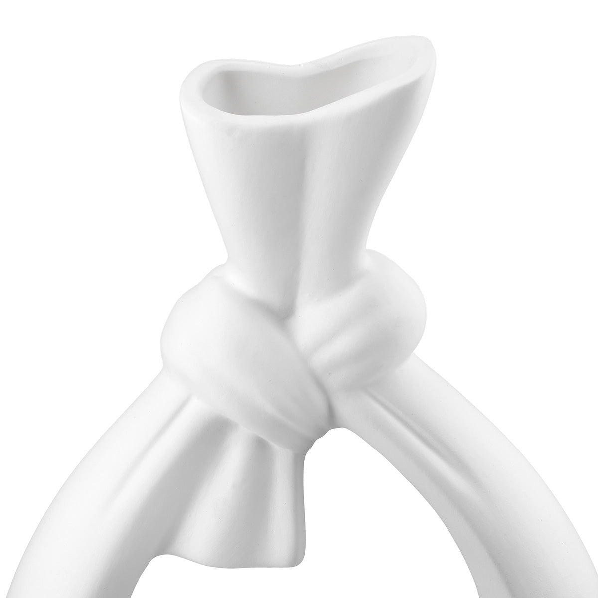Loop Vaas Zwart-Wit 40 cm