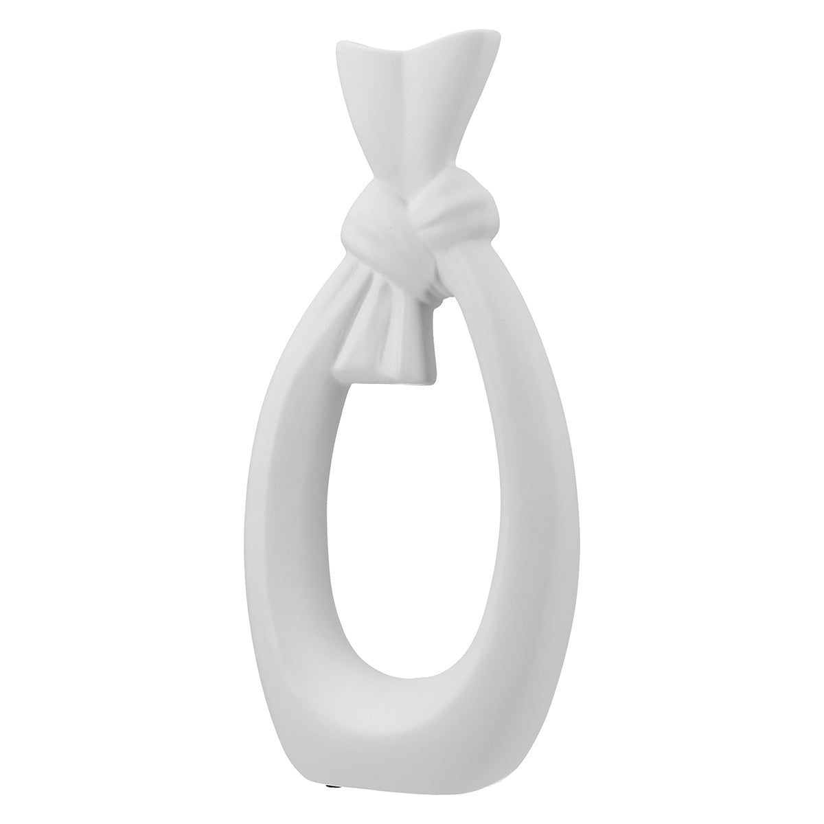 Loop Vaas Zwart-Wit 40 cm