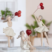 Vrouwenbeeld Ballon Decoratie