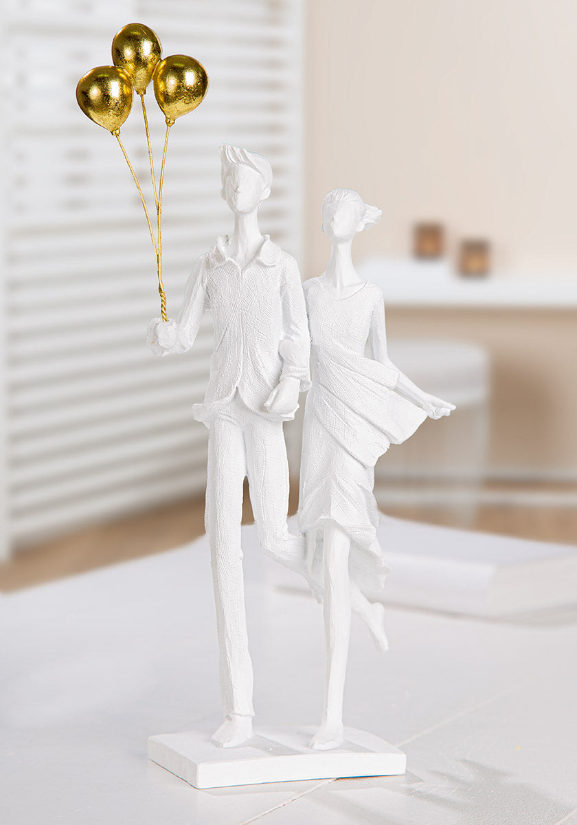 Poly Sculptuur Koppel Wit