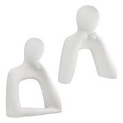 Think Persoon Figuur Wit Steenlook
