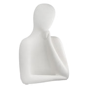 Pense Persoon Figuur Wit Steenlook