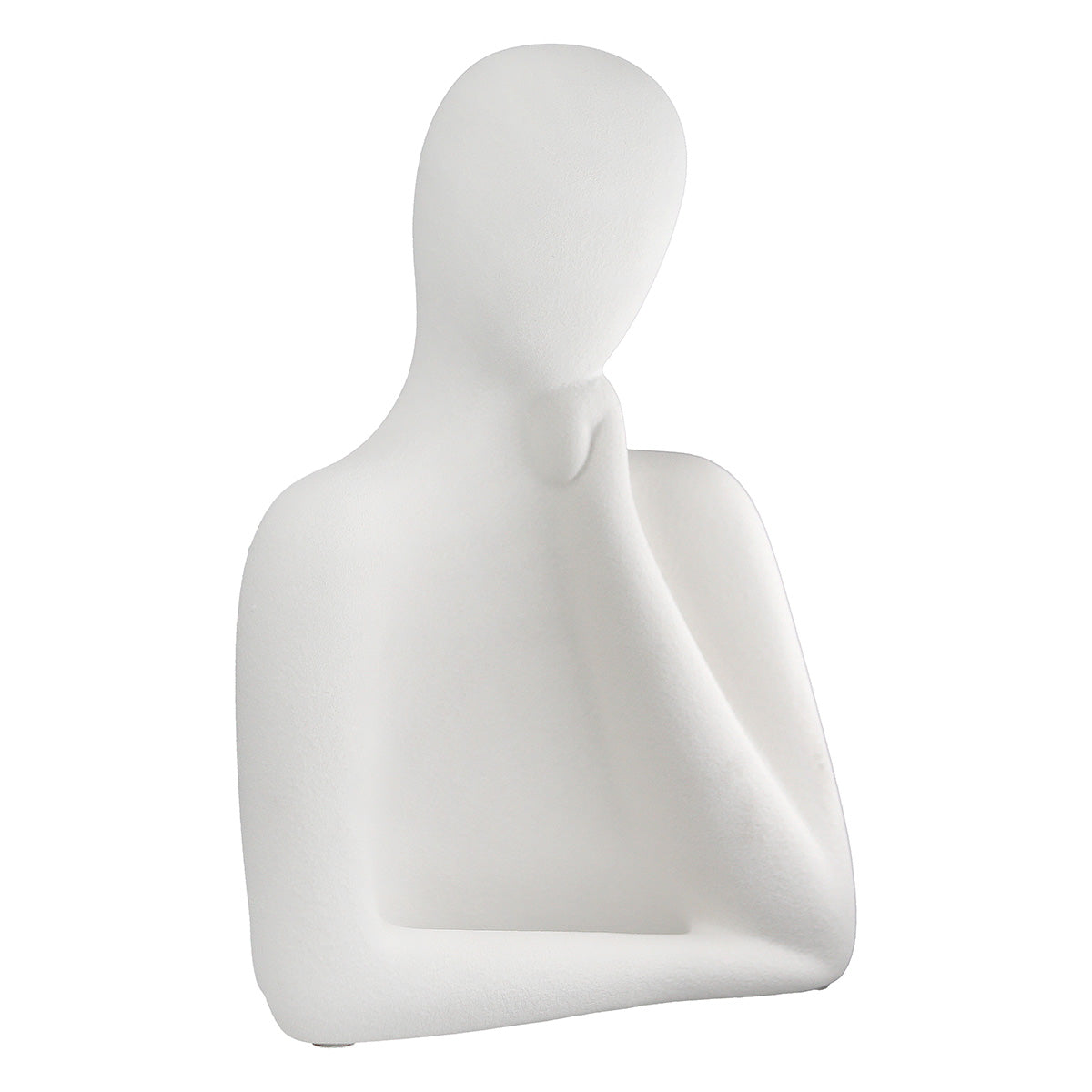 Pense Persoon Figuur Wit Steenlook
