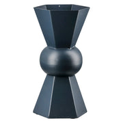 Metallo Donkerblauwe Metalen Vaas