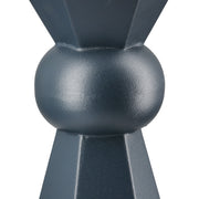 Metallo Donkerblauwe Vaas 24 cm