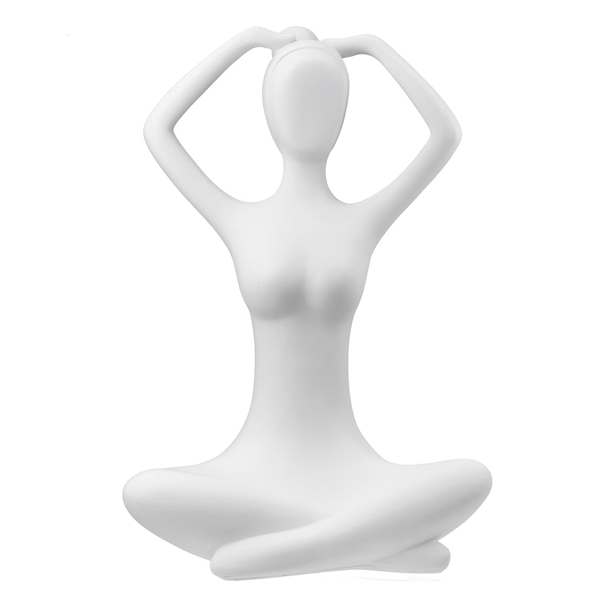Meditation Vrouwenfiguur Wit