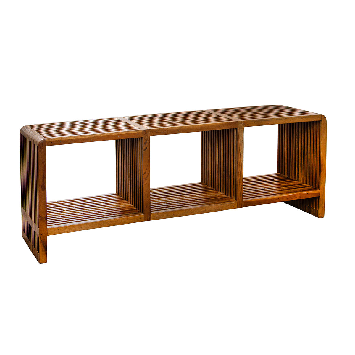 Cali houten tv-meubel natuurlijk