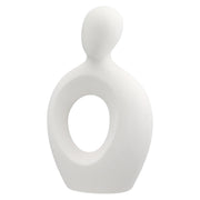Intertwined Paar Figuur Wit Steenlook