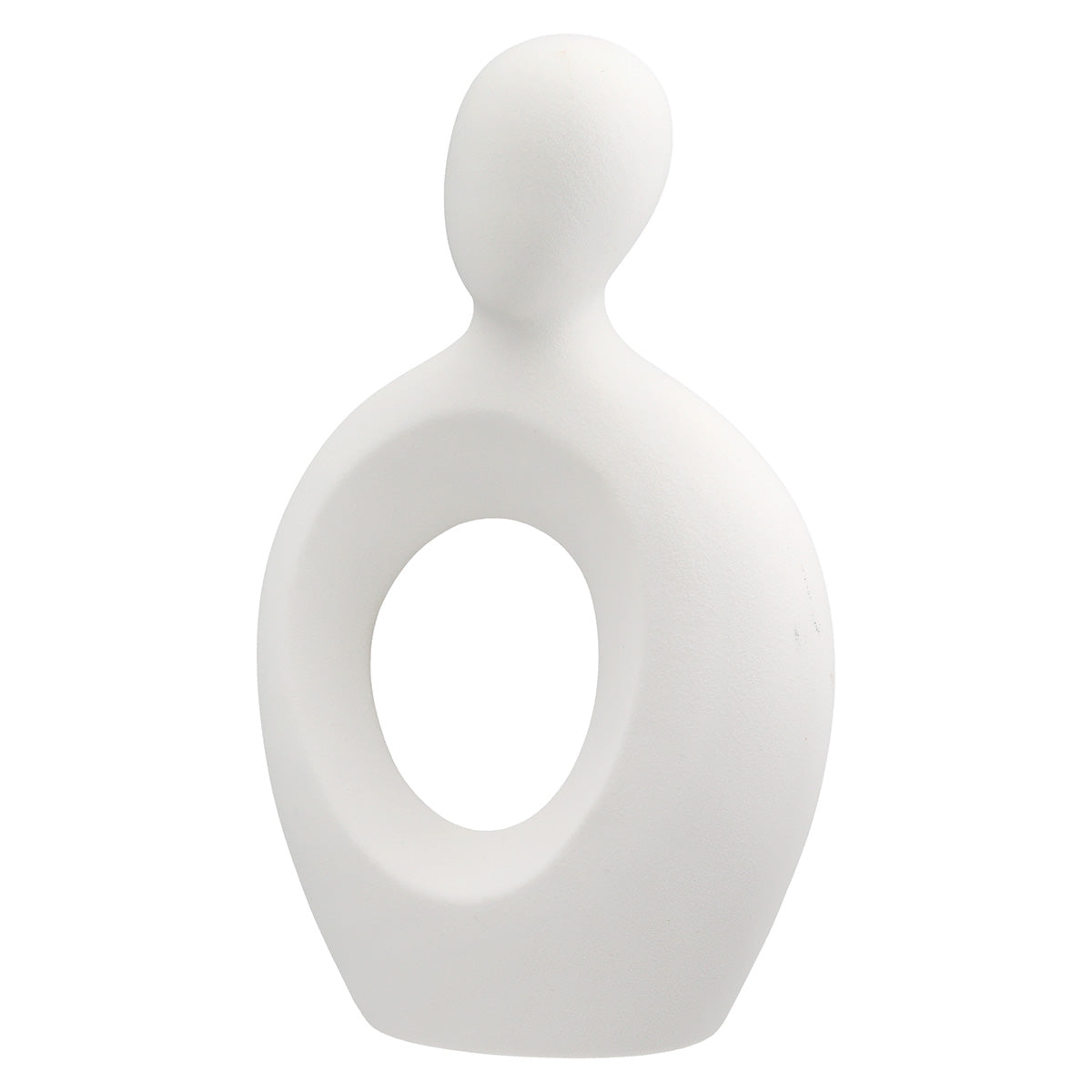 Intertwined Paar Figuur Wit Steenlook