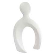 Intertwined Paar Figuur Wit Steenlook