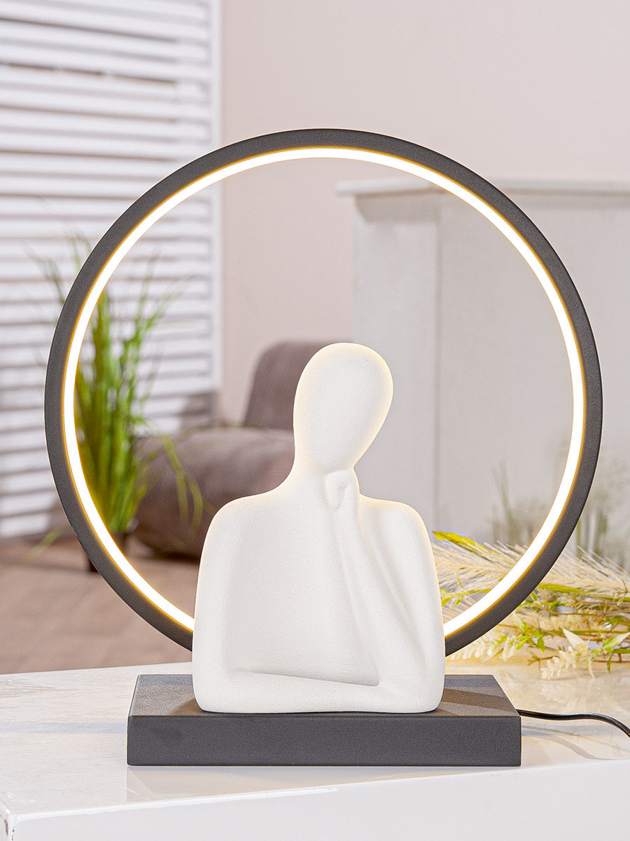 Rodin LED Decoratief Beeld Wit