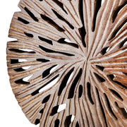Scheibe Houten Wanddecoratie Bruin
