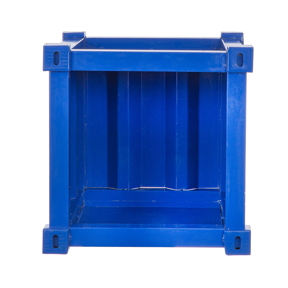 Container Metalen Wandplank Blauw