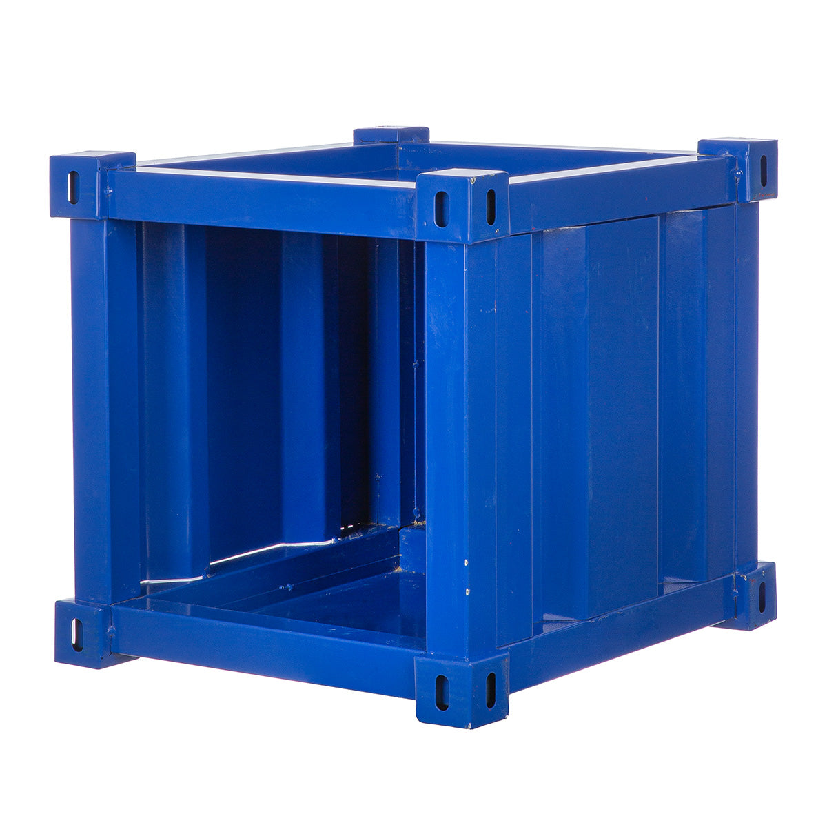 Container Metalen Wandplank Blauw
