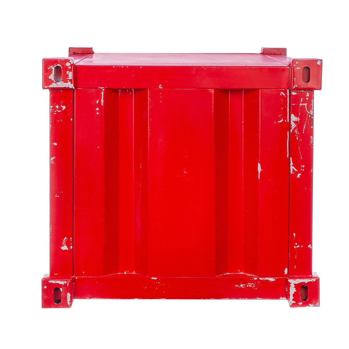 Container Metalen Plank Rood