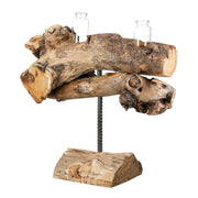 Bangkok Houten Sculptuur met Glas