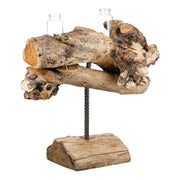 Bangkok Houten Sculptuur met Glas