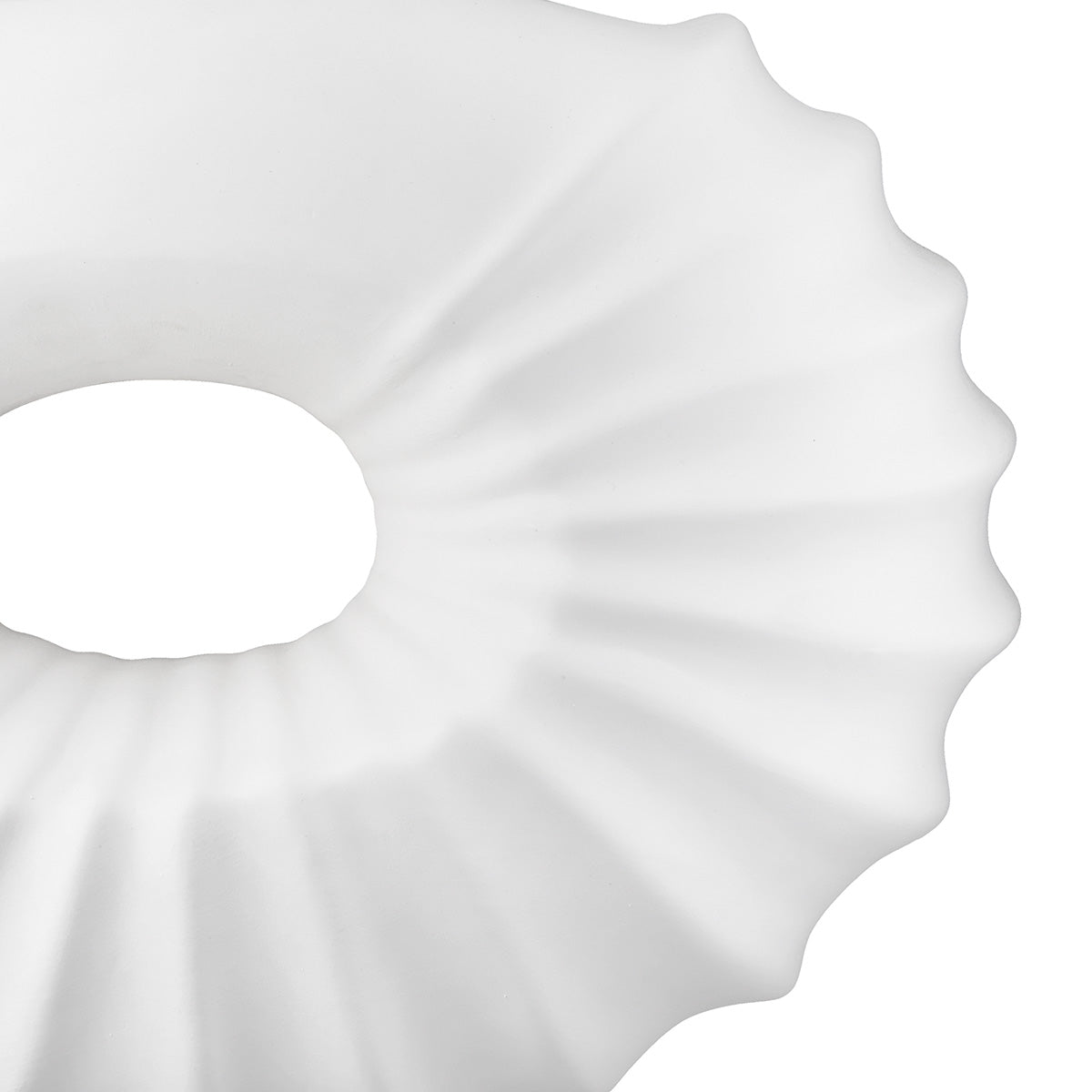 Pula Vaas Wit Keramiek 25 cm