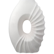Pula Vloervaas Wit Keramiek 45 cm