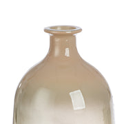 Bruine Glazen Vaas Novelle 38 cm