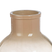 Bruine Glazen Vaas Novelle 31 cm