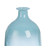 Blauwe flesvaas Novelle 38 cm
