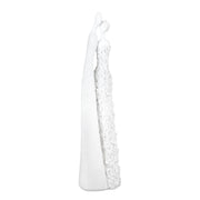 Flower Heart Paar Figuur Wit