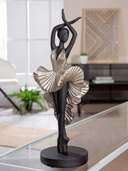 Ballet Ballerina Sculptuur Zwart