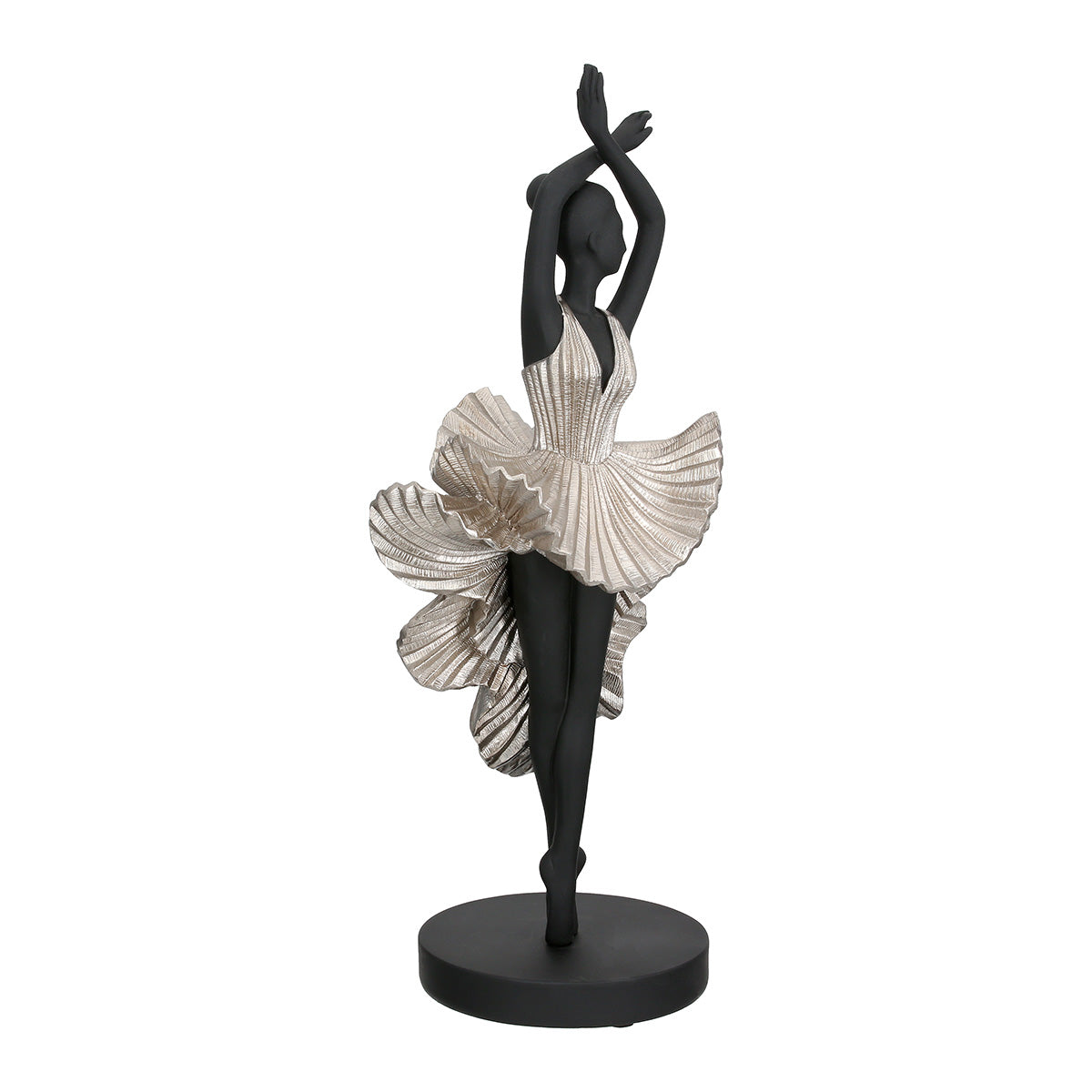 Ballet Ballerina Sculptuur Zwart