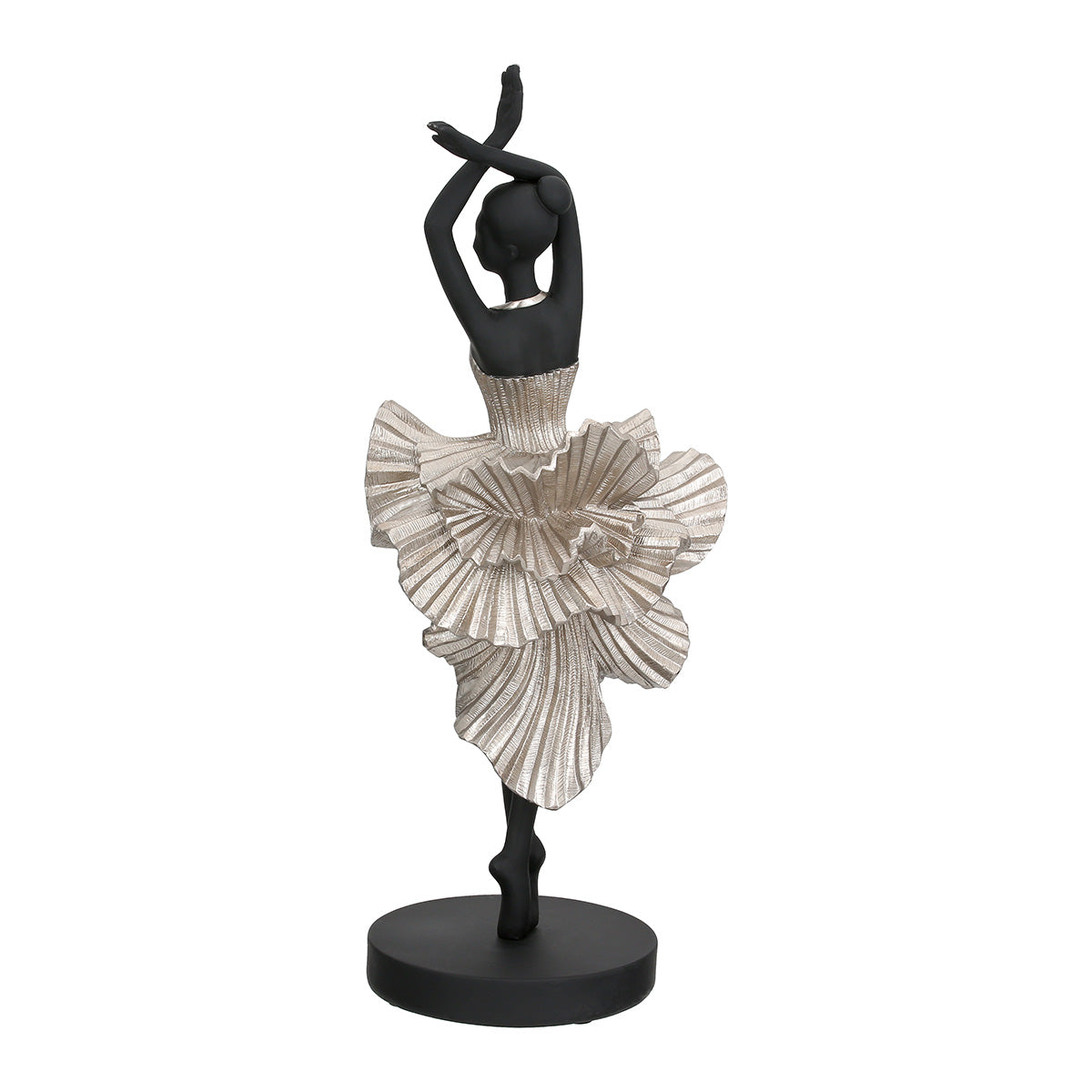 Ballet Ballerina Sculptuur Zwart