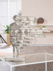 Verwehung Vrouw Sculptuur Zilver