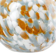 Glazen Vaas Joyce Blauw-Bruin 13 cm