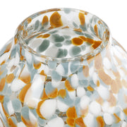 Glazen Vaas Joyce Blauw-Bruin 13 cm