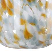 Glazen Vaas Joyce Blauw-Bruin 24 cm