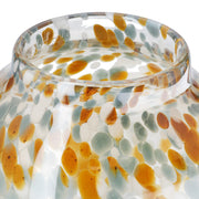 Glazen Vaas Joyce Blauw-Bruin 24 cm