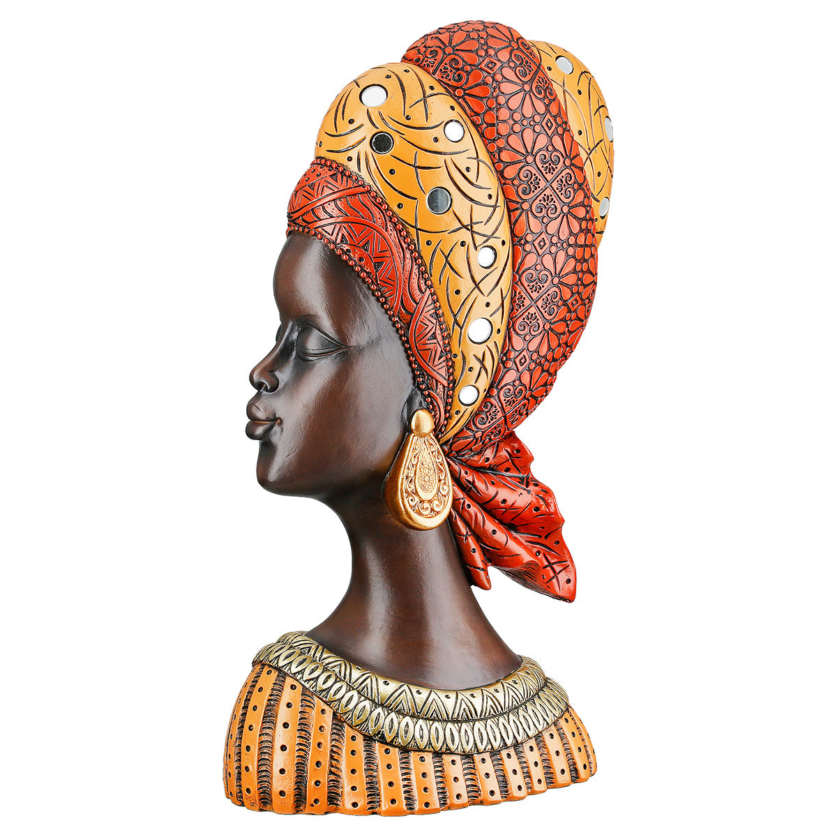 Nosta Vrouwenfiguur Bruin-Rood