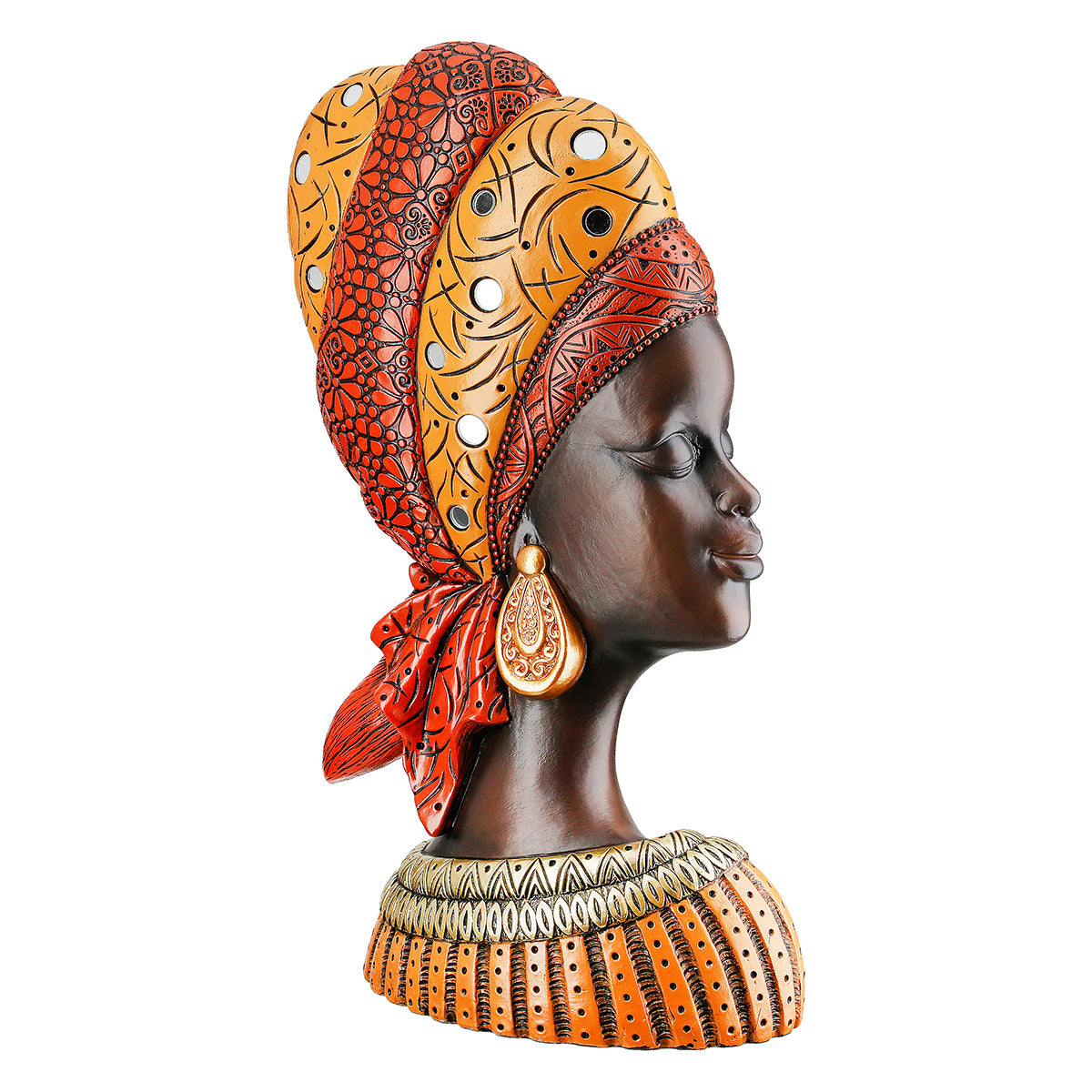 Nosta Vrouwenfiguur Bruin-Rood