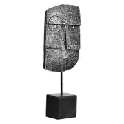 Litse Gezicht Sculptuur Zilver
