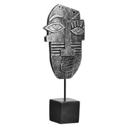 Litse Gezicht Sculptuur Zilver