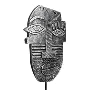 Litse Gezicht Sculptuur Zilver