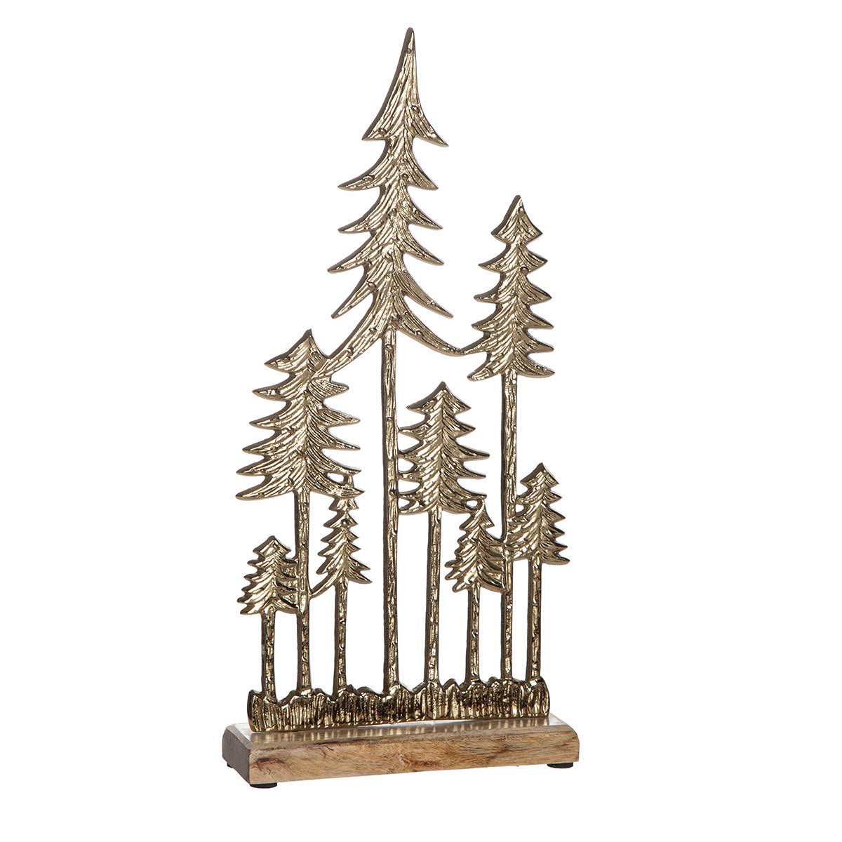 Metalen Boom Decoratie Wood