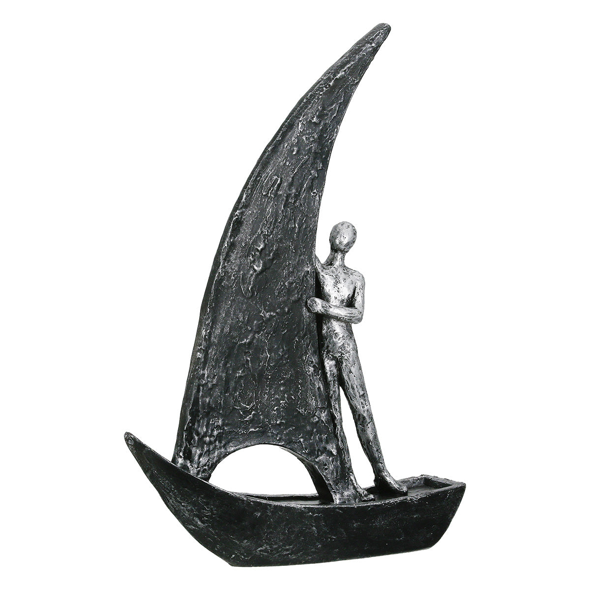 Sailing Boot Figuur Goud-Zilver