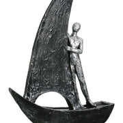 Sailing Boot Figuur Goud-Zilver