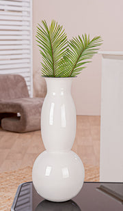 Neo Witte IJzeren Vaas 42.5 cm
