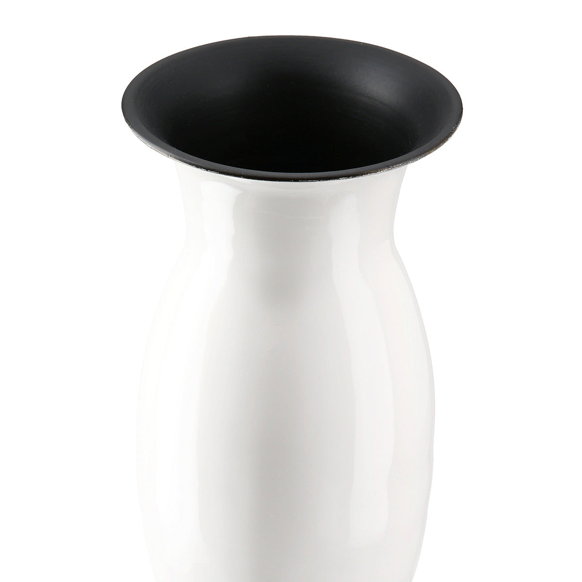 Neo Witte IJzeren Vaas 42.5 cm
