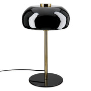 Bank Tafellamp Zwart Goud E27