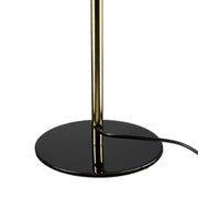 Bank Tafellamp Zwart Goud E27