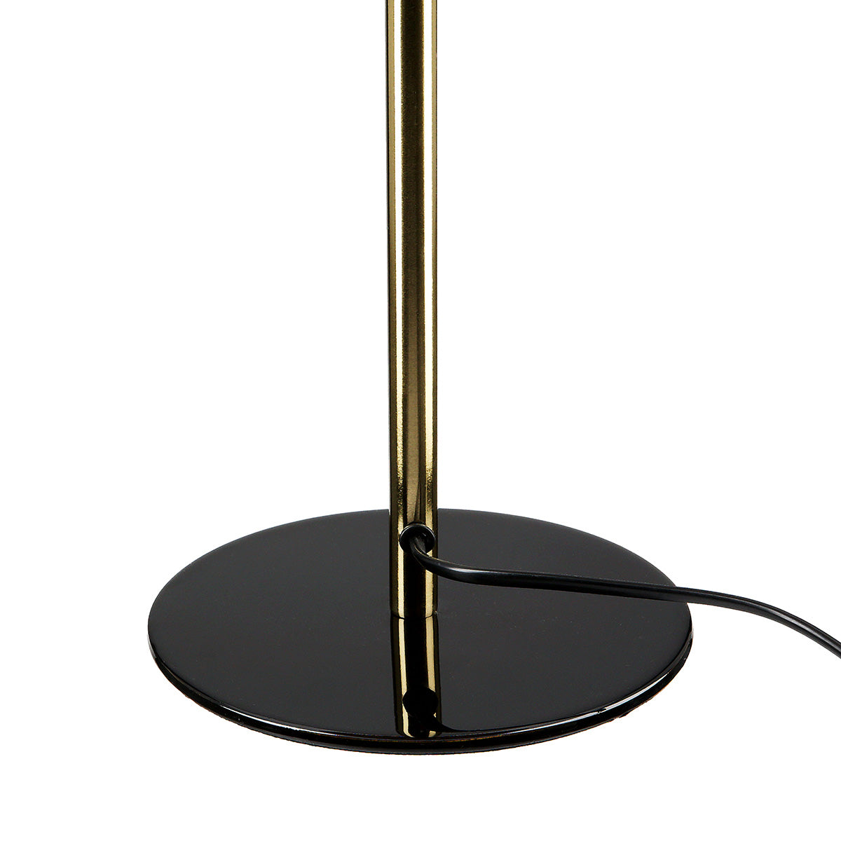 Bank Tafellamp Zwart Goud E27