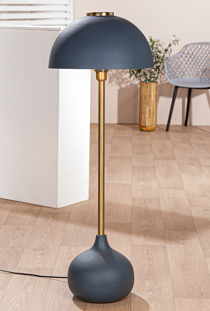Kyra vloerlamp blauw met poedercoat